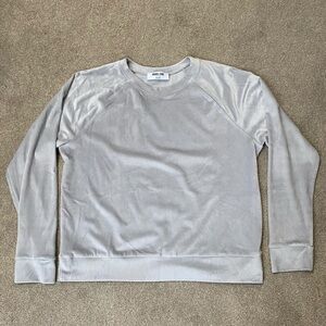Double Zero Velour Crewneck Sweatshirt